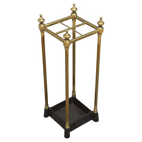 Antique Brass Umbrella Stand For Sale At 1stDibs