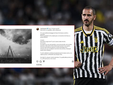 La Lettera Della Moglie Di Bonucci Martina Maccari Alla Juventus