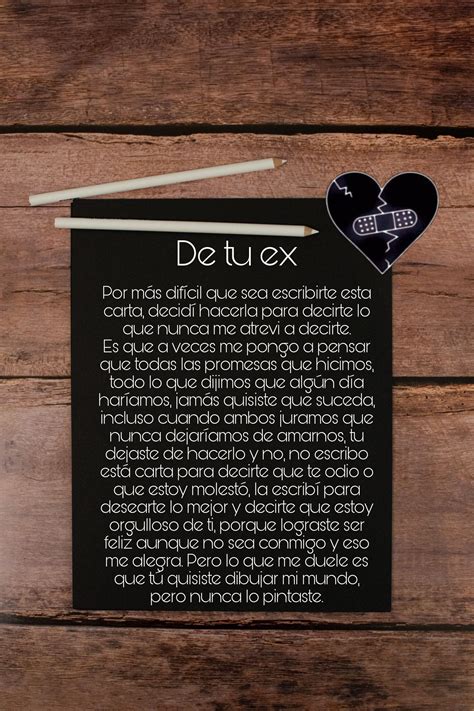 Carta Para M Ex Frases Para Ex Novios Carta A Mi Ex Carta Para