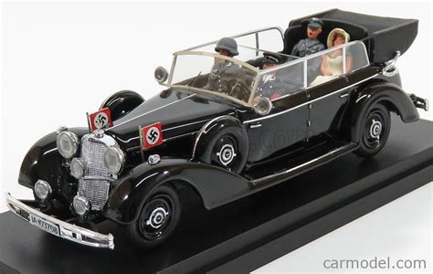 RIO MODELS CAR023 Scale 1 43 MERCEDES BENZ 770K CABRIOLET WITH ADOLF