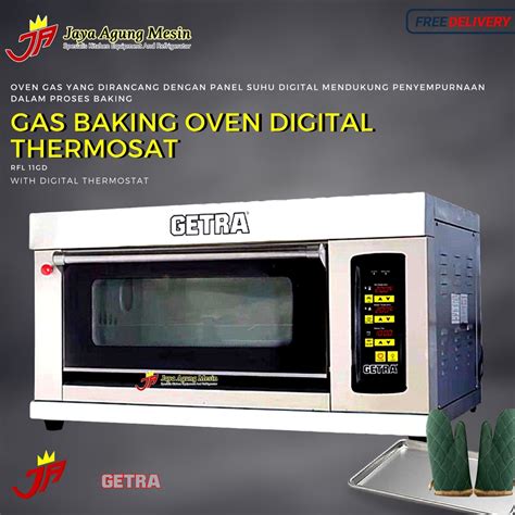 Jual Gas Baking Oven Digital Getra Rfl Gd Oven Gas Digital Getra Rfl