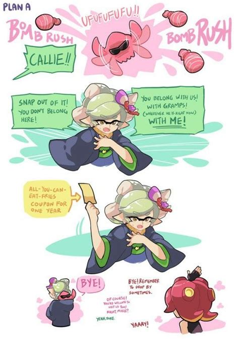 Callie and Marie | Splatoon comics, Splatoon memes, Splatoon