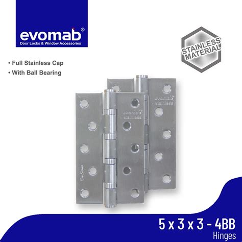 Evomab Engsel Pintu Stainless With Ball Bearing Eco Series Inch Mhjy