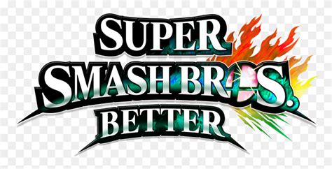 Super Smash Bros Logo Graphic Design Word Text Alphabet Hd Png