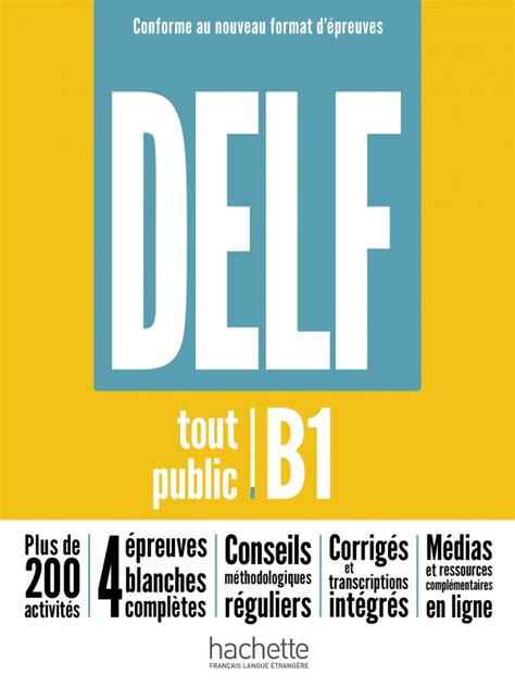DELF Tout Public B1 [Nouveau Format d'Epreuves] podręcznik - hachettefle