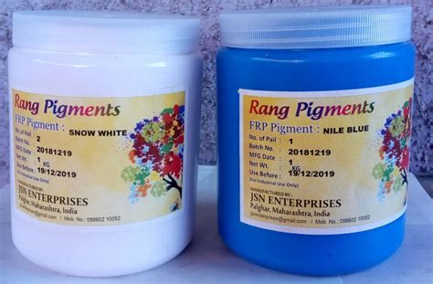 Pigment For Soft PVC Label Rang Pigments