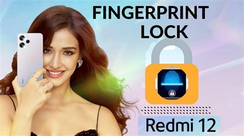 How To Set Fingerprint Lock In Redmi 12 Redmi 12 Me Finger Lock