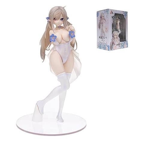 Zatanend Ecchi Figure Pure White Erof(Pro SoftVer). Anime Girl Figure