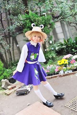 touhou cosplay mountain  faith  oriental
