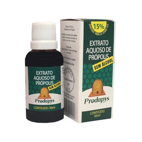 Própolis Extrato Aquoso Sem Álcool 30ml