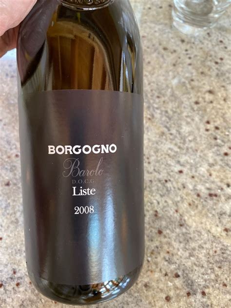 Giacomo Borgogno Figli Barolo Liste Italy Piedmont Langhe