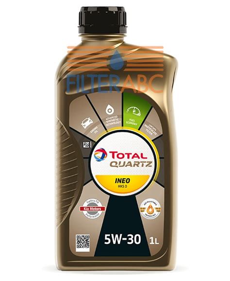 TOTAL QUARTZ INEO HKS D 5W30 1L - HYUNDAI, KIA gyári olaj