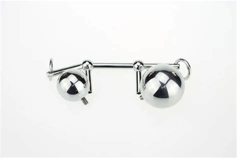 Stainless Steel Anal Chastity Device Belt With Vaginal Balls Strap On Bondage Restraints For