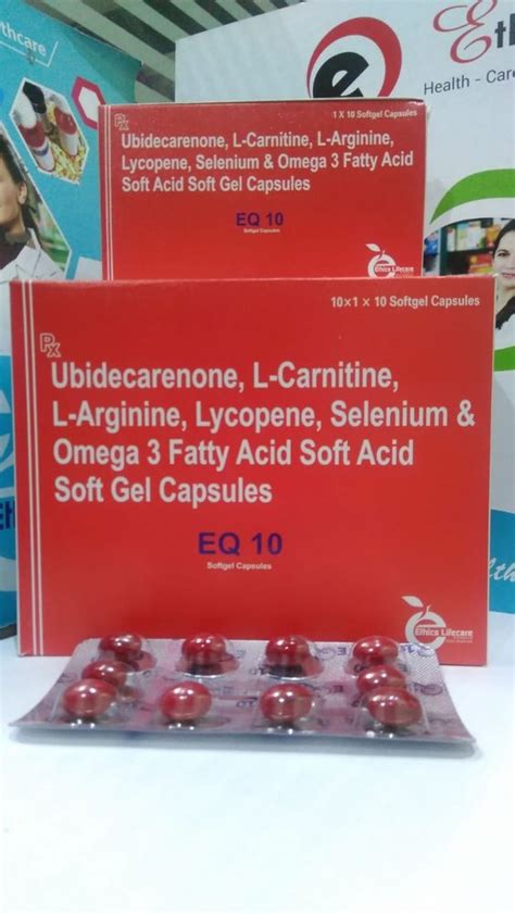 Ubidecarenone Co Enzyme Q10 L Carnitine L Tartrate L Arginine