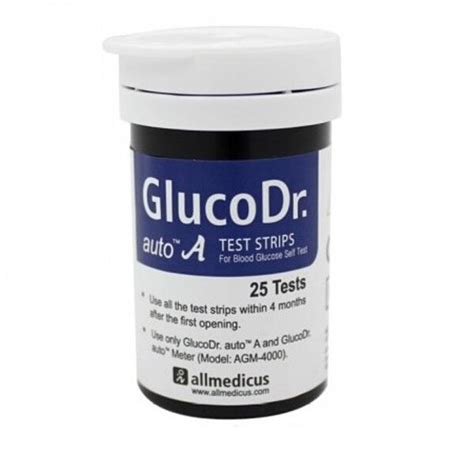 Система для определения глюкозы в крови GlucoDr Auto A AGM4000 + тест ...