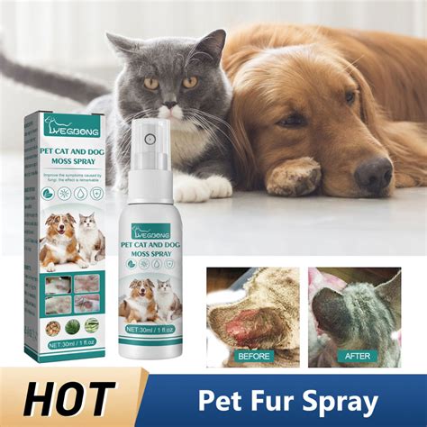 Pet Fur Spray Tratamento Alergias Dermatite Eczema Para Gato E C O