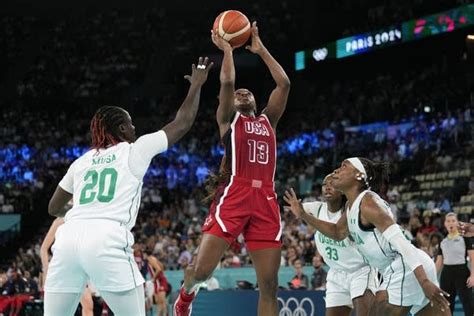 US women's basketball team — led by Lynx coach Reeve — beats Nigeria 88-74 to reach Olympic ...