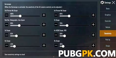 Best Sensitivity Settings For Pubg Mobile No Recoil