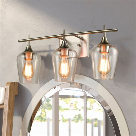 Brushed Gold Bathroom Light Fixtures Bathroom Guide By Jetstwit