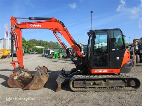 Kubota KX 080 4 alpha 2 mit Löffelpaket Verachtert mini excavator for