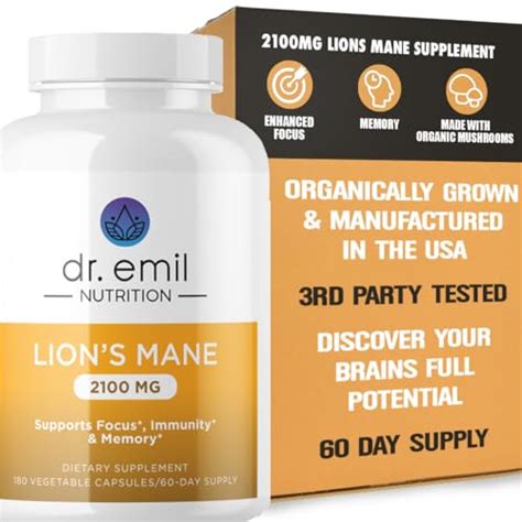 I Tested Dr Emil Lion S Mane My Experience With The Ultimate Brain