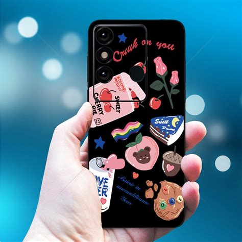 Itel Vision Plus P Pro Case Fashion Painting Soft Silicone Casing