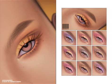 The Sims Resource Nude Matte Eyeshadow N