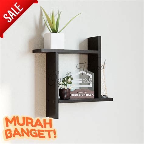 Jual Rak Tempel Dinding Rak Gantung Dinding Minimalis Shopee Indonesia