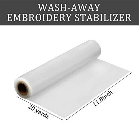 Wash Away Embroidery Stabilizer Water Soluble Stabilizer For Embroidery