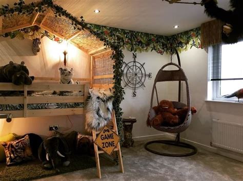12 Brilliant Jungle Theme Kids Room Ideas Ideas And Inspo In 2020