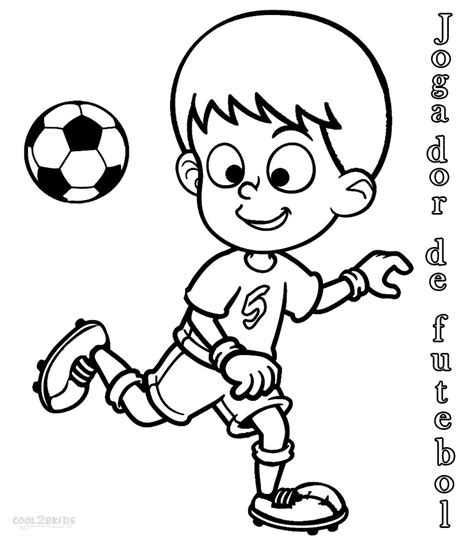 Desenhos De Futebol Para Colorir Bora Colorir