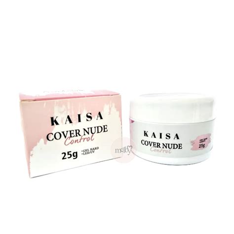 Gel Hard Control Kaisa G Original Cover Nude Para Alongamento De Unhas De Gel Fibra Ou Molde