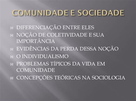 Diferença Entre Comunidade E Sociedade - Diferenças Entre Comunidade E Sociedade - BINKEDU