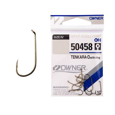 Крючки Owner 50458 Tenkara-D with ring