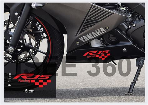 Isee Yamaha R Racing Exterior Accessories Vinyl Decal Bike