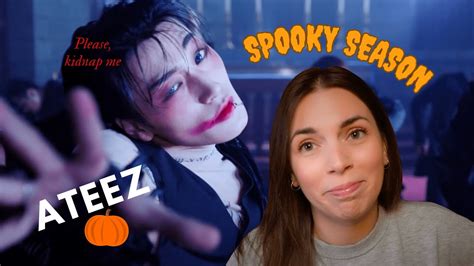 Ateez The Black Cat Nero First Reaction Halloween Performance Video