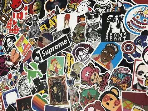 Sticker Collage Wallpaper