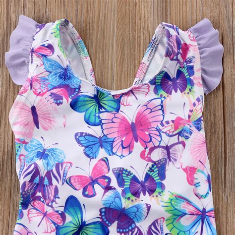 Girls Baby Printed Bikini Cute Bowknot Bathing Sui Grandado