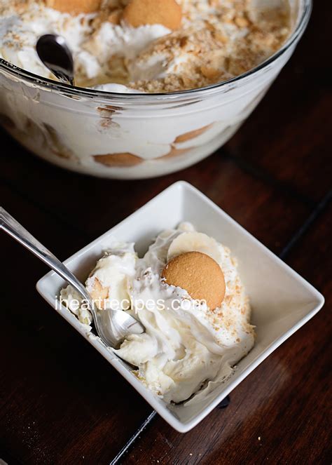 Vanilla Wafer Banana Pudding I Heart Recipes