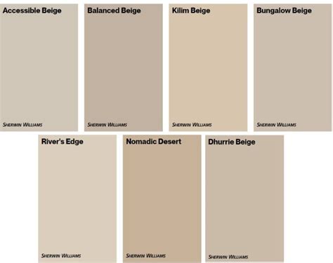 Sherwin Williams 9 Best Neutral Beige & Tan Paint Colors (with a BIT ...