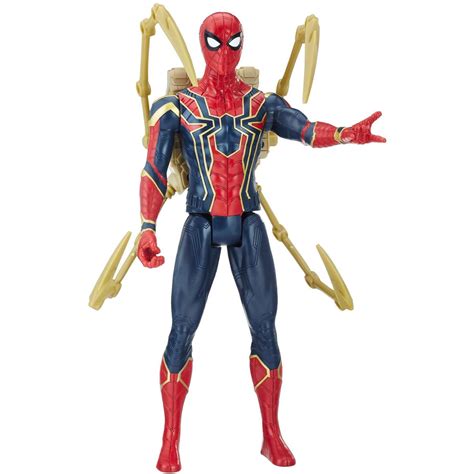 Avengers Infinity War Titan Hero Power Fx Iron Spider Man Big W