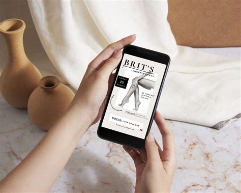 Lingerie Party Invitation Canva Template Etsy