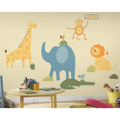 Zoo Animals Wall Decals – Fun Rooms For Kids