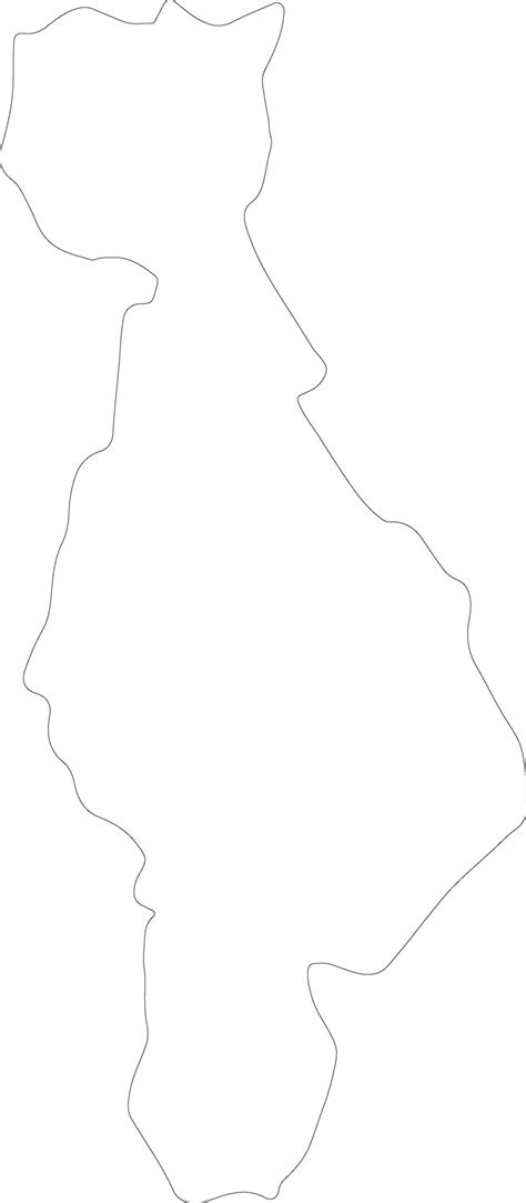 San Salvador El Salvador Outline Map Vector Art At Vecteezy