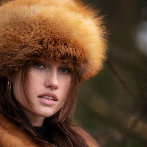 Fox Fur Coat Color Gigi Vintage Ginger Fox Fur Hat