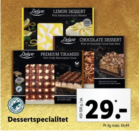 Deluxe Dessert Tilbud Hos Lidl