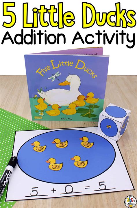 Five Little Ducks Addition Activity