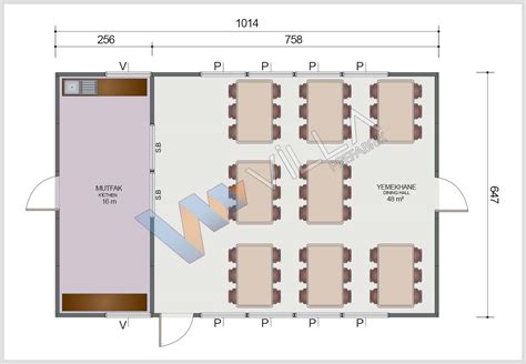 Prefabrik Yemekhane M Villa Yap Prefabrik