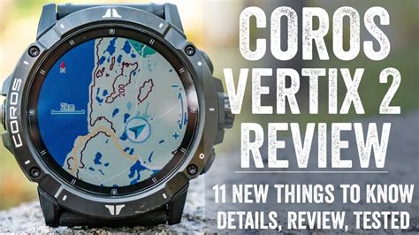 Coros Vertix In Depth Review New Things To Know Youtube