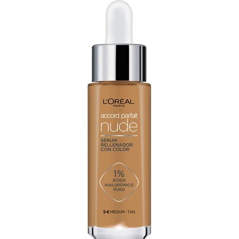 L Oreal Ser M Rellenador Con Color Accord Parfait Nude Tono Medium